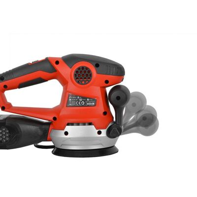 Hecht jardin 1764 Ponceuse excentrique 450 W Variateur de vitesse continu