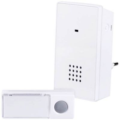 Heidemann 70832 Carillon sans fil smart Life - Set complet connecté, IP55, 8 mélodies, portée 120 m