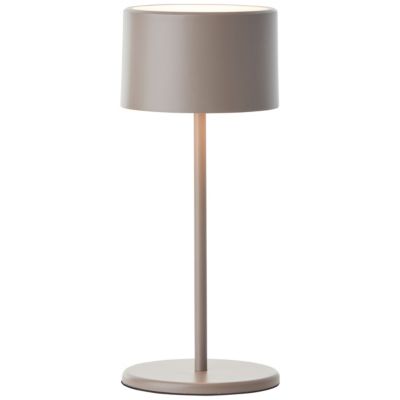 HELIO Lampe à poser taupe  métal/plastique -LED intégrée 2W - ampoule incluse