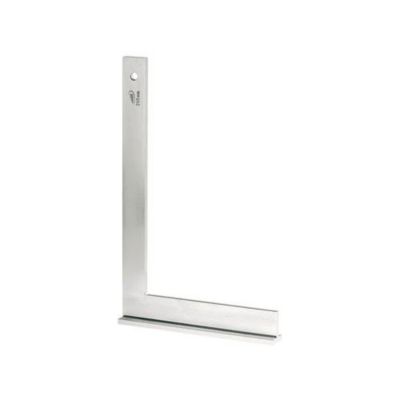 HELIOS PREISSER 0374420 équerre de serrurier avec butée 600 x 330 mm, acier galvanisé, bras 30 x 5 mm
