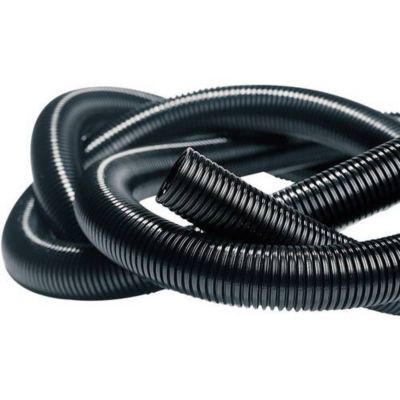 HellermannTyton 169-22750 IWS-7,5-N6-BK-L1 gaine annelée noire 10 mm 50 m