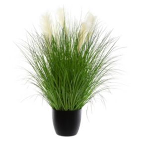 Herbe artificielle en pot H105 cm - Atmosphera