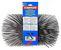 Hérisson de ramonage rectangulaire en acier Kibros 40 x 25 cm