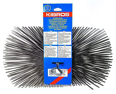 Hérisson de ramonage rectangulaire en acier Kibros 40 x 25 cm
