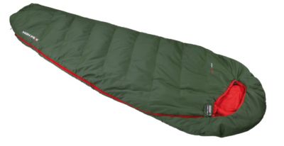 High Peak Pak 600 ECO, sac de couchage momie, polyester recyclé, sans PFC