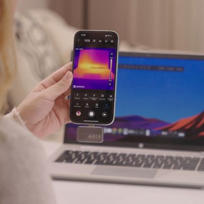 HIKMICRO Caméra thermique MiniE smartphone iOS Android | Castorama