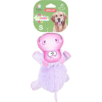 Hippopotame Hicham S Jouet sonore pour chiots et petits chiens