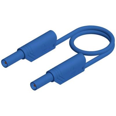 Hirschmann MLS WS 25/1 bl cordon de mesure de sécurité 0,25 m bleu