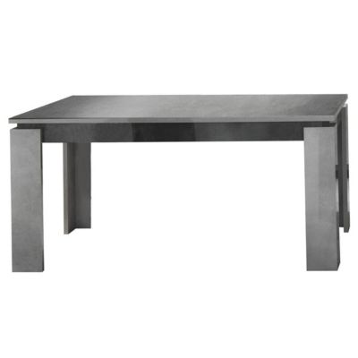 HOFFMAN - Ensemble Buffet 4P + Table de Repas à 4 Pieds