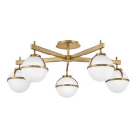 Hollis Lustre Noir - 5 Lumières