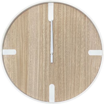 Horloge Carla blanc naturel Ø 45 cm Dada Art