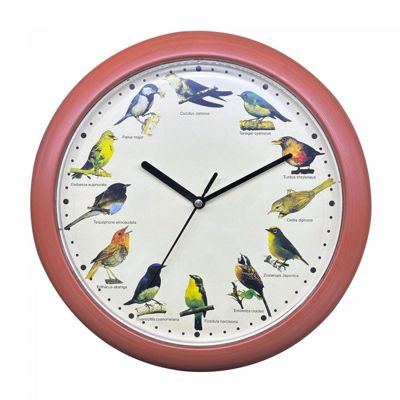 Horloge chant d'oiseau Bois Herzberg HG03701