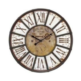 Horloge charme industriel 60 cm - Marque Française