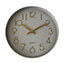 Horloge couleur gris et or ⌀30,5 cm Emde