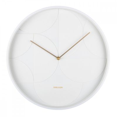 Horloge Echelon Circular D40cm en Métal - Present Time