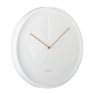 Horloge Echelon Circular D40cm en Métal - Present Time