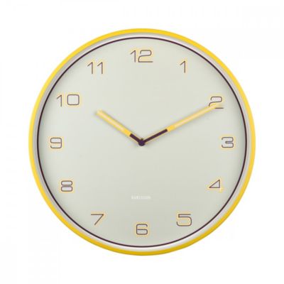 Horloge Lined Numbers D40cm en Métal - Present Time