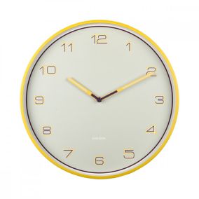 Horloge Lined Numbers D40cm en Métal - Present Time