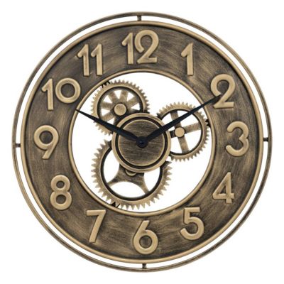 Horloge mécanique Jacob D48cm or - Atmosphera