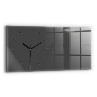 Horloge Murale Rétro NeXtime – Noire, Aiguilles Argentées – Diamètre 17,5 Cm – Fonctionne