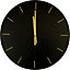 Horloge noir et or Ø 60 cm Dada Art