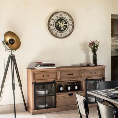 Horloge "Stella" - métal D57 cm - Atmosphera
