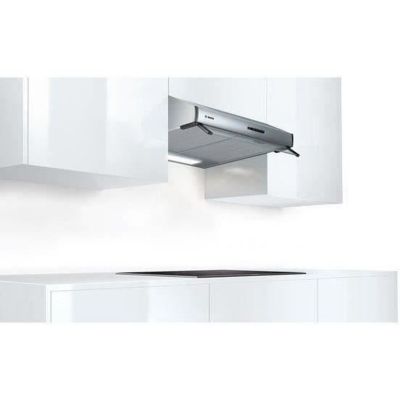 Hotte casquette 60cm 350m3/h acier inoxydable Bosch DUL63CC50