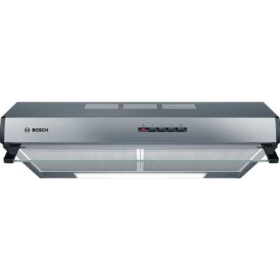 Hotte casquette 60cm 350m3/h acier inoxydable Bosch DUL63CC50