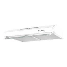 Hotte casquette blanche avec visisière NNVHW60EU, 60 cm