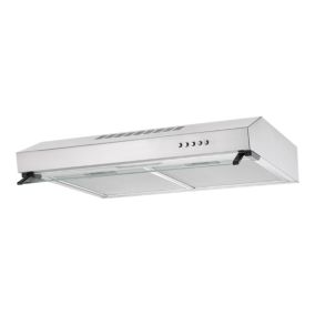 Hotte casquette inox avec visière NNVHS60EU, 60 cm