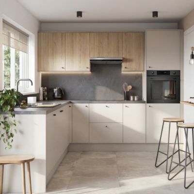 Hotte casquette inox GoodHome GH60VUK, 60 cm