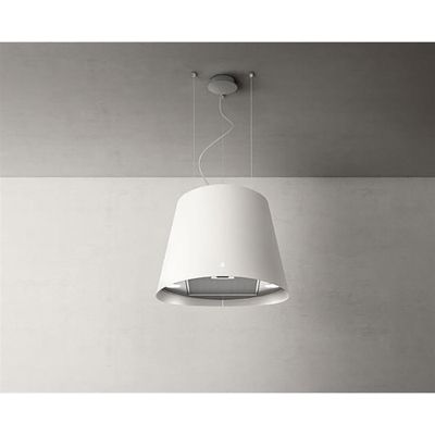 Hotte décorative îlot 50cm 620m3/h blanc Elica PRF0071972D juno