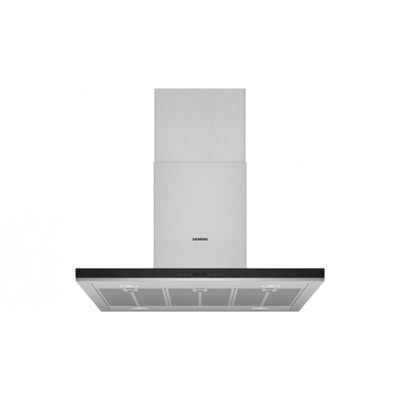 Hotte décorative îlot 90 cm 867m3/h inox Siemens LF98BIP50 iq500