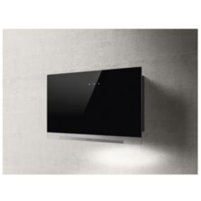 Hotte décorative murale 60cm 680 m3/h noir Elica PRF0166938