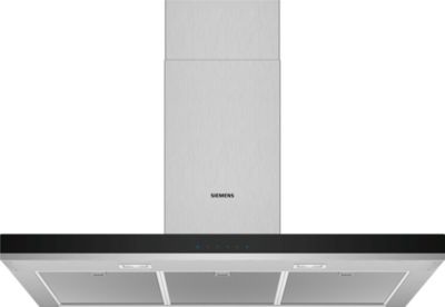 Hotte décorative murale 90cm 580m3/h inox Siemens LC96BHM50 iq300
