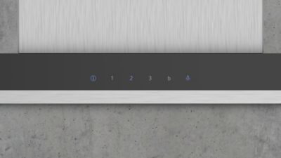 Hotte décorative murale 90cm 580m3/h inox Siemens LC96BHM50 iq300