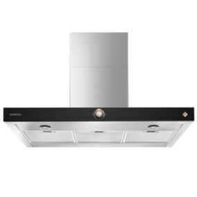 Hotte décorative murale 90cm 65db 735m/h De Dietrich DHB2934BX