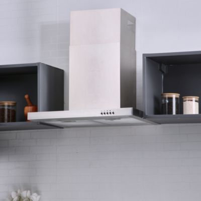 Hotte décorative l.60 cm inox BH60SS