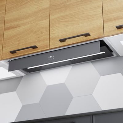 Hotte encastrable connectée GoodHome GHIH80, 80 cm