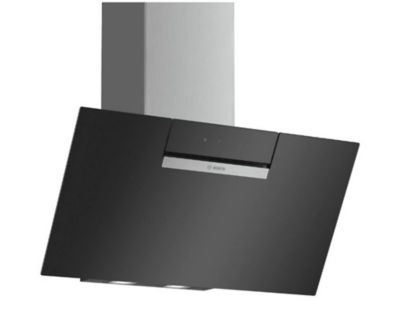 Hotte inclinée Bosch DWK87EM60 noir, 80 cm