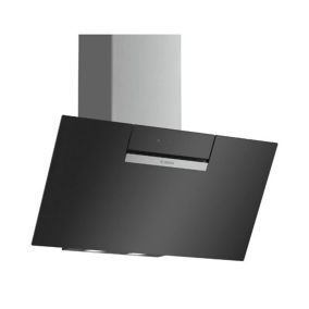 Hotte inclinée Bosch DWK87EM60 noir, 80 cm