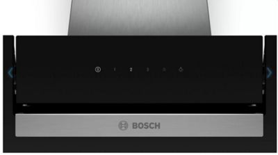Hotte inclinée Bosch DWK87EM60 noir, 80 cm