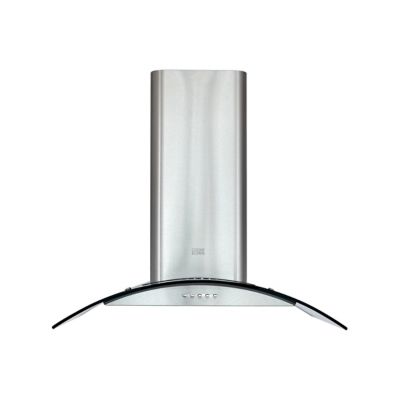 Hotte électrique en verre noir (60 cm