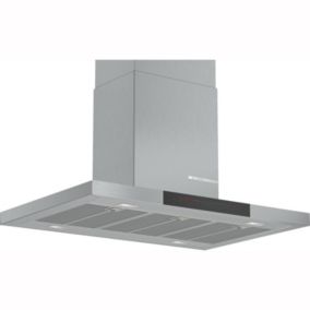 Hotte îlot box 90cm 867m3/h a+ inox Bosch DIB98JQ50