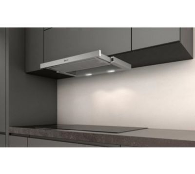Hotte télescopique 60cm 389m3/h argent métallisé Neff D46BR22X1
