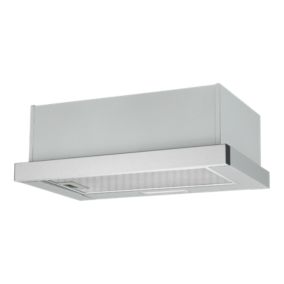 Hotte télescopique encastrable inox l. 60 cm NNTHS60EU