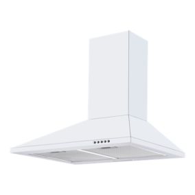 Hotte trapèze NNCHHW60EU blanc, 60 cm