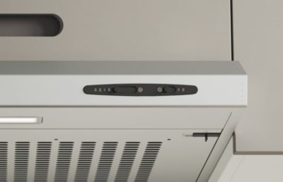 Hotte visière 60cm 209.7m3/h silver Candy CFT610/5S