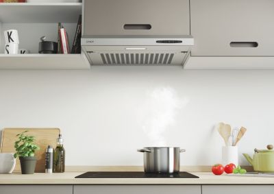 Hotte visière 60cm 209.7m3/h silver Candy CFT610/5S