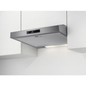 Hotte visière 60cm 272m3/h gris Electrolux EFU216S